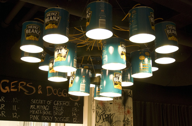 Heinz Beanz chandelier
